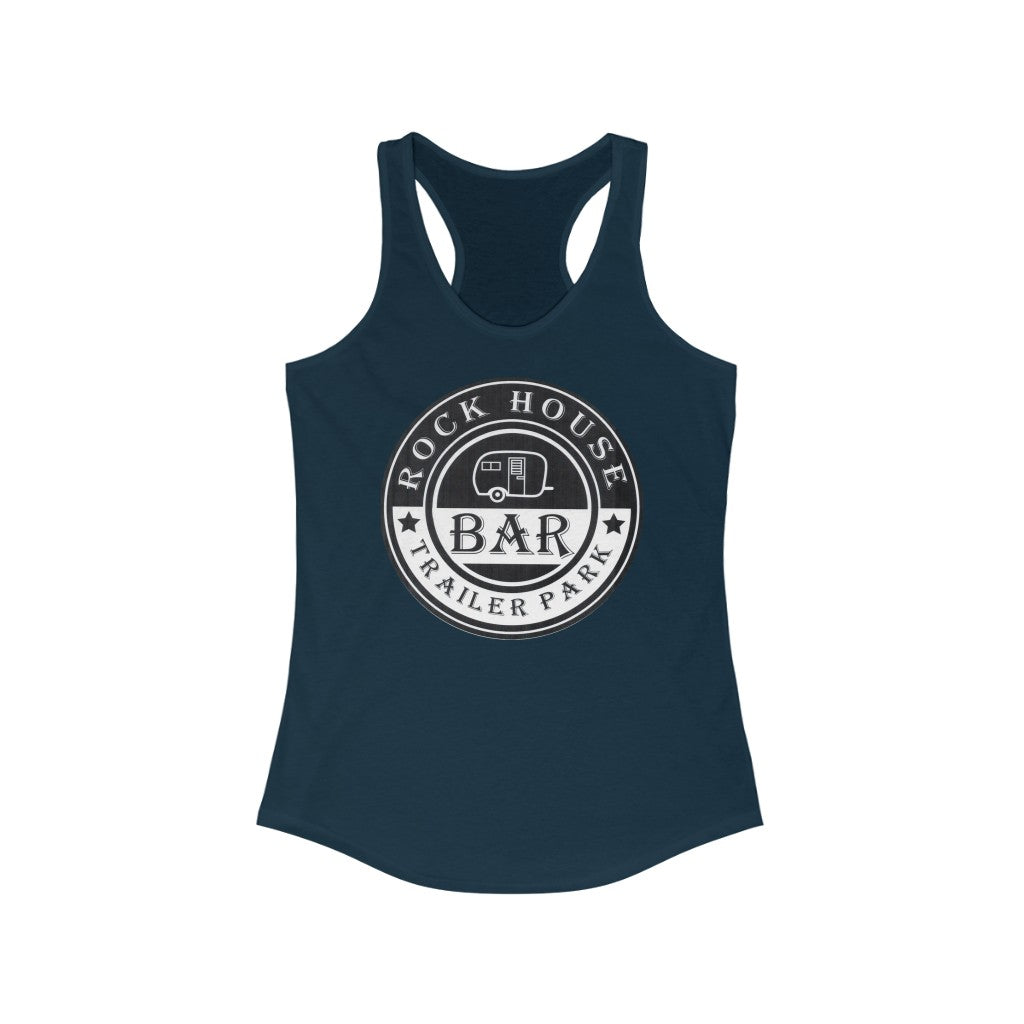 Women's Ideal Racerback Tank - logo