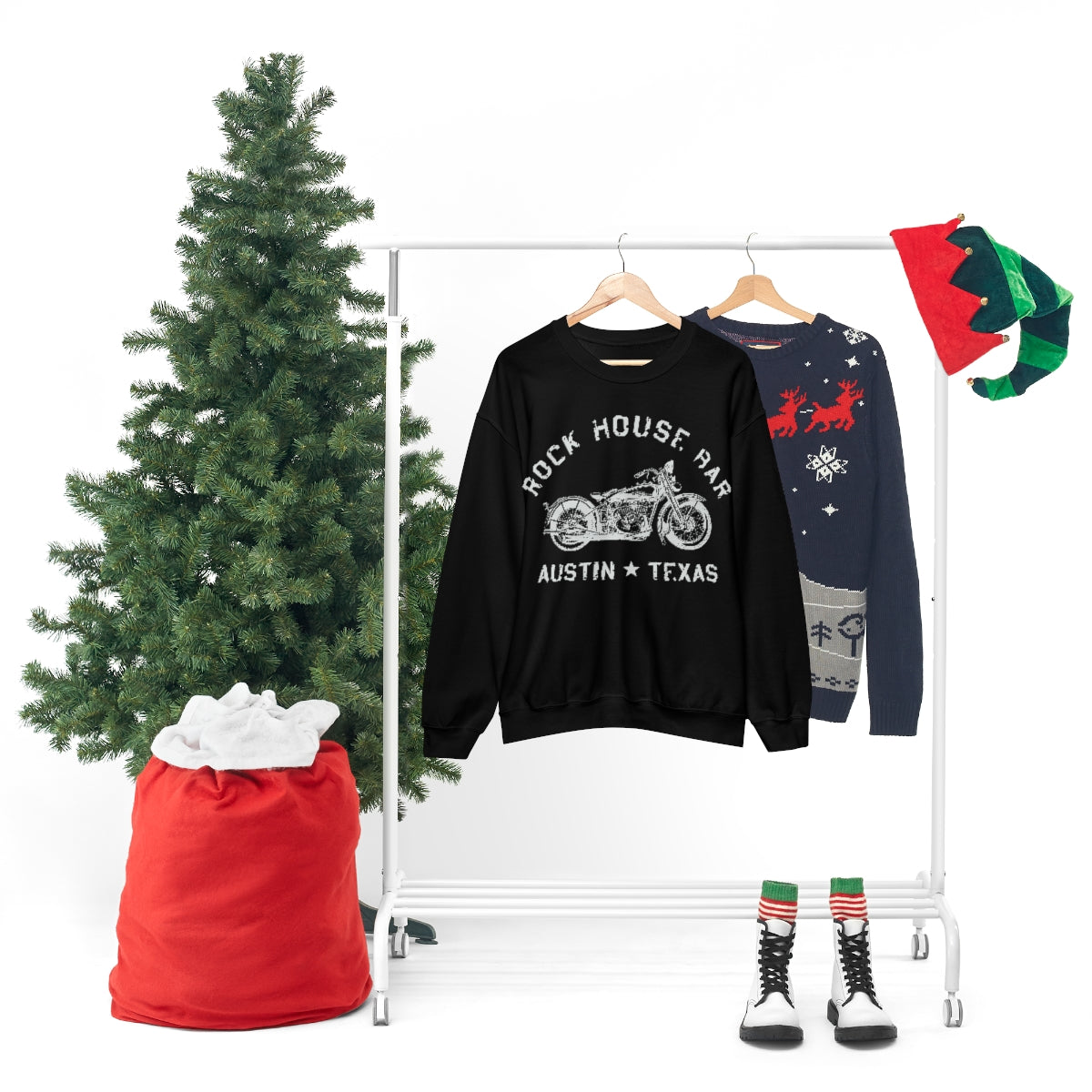 Unisex Heavy Blend™ Crewneck Sweatshirt - Motorcycle