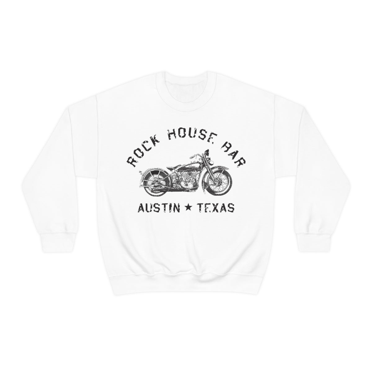 Unisex Heavy Blend™ Crewneck Sweatshirt - Motorcycle