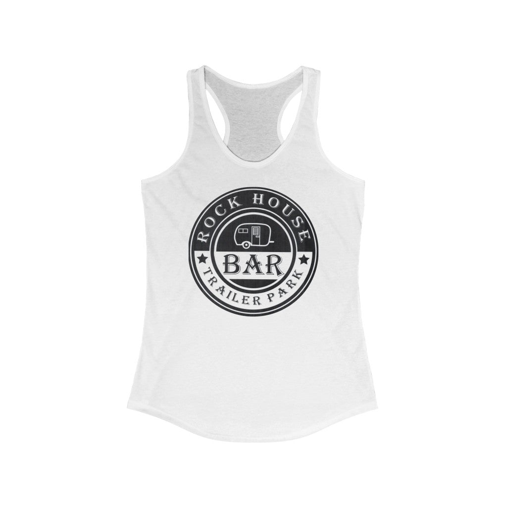 Women's Ideal Racerback Tank - logo