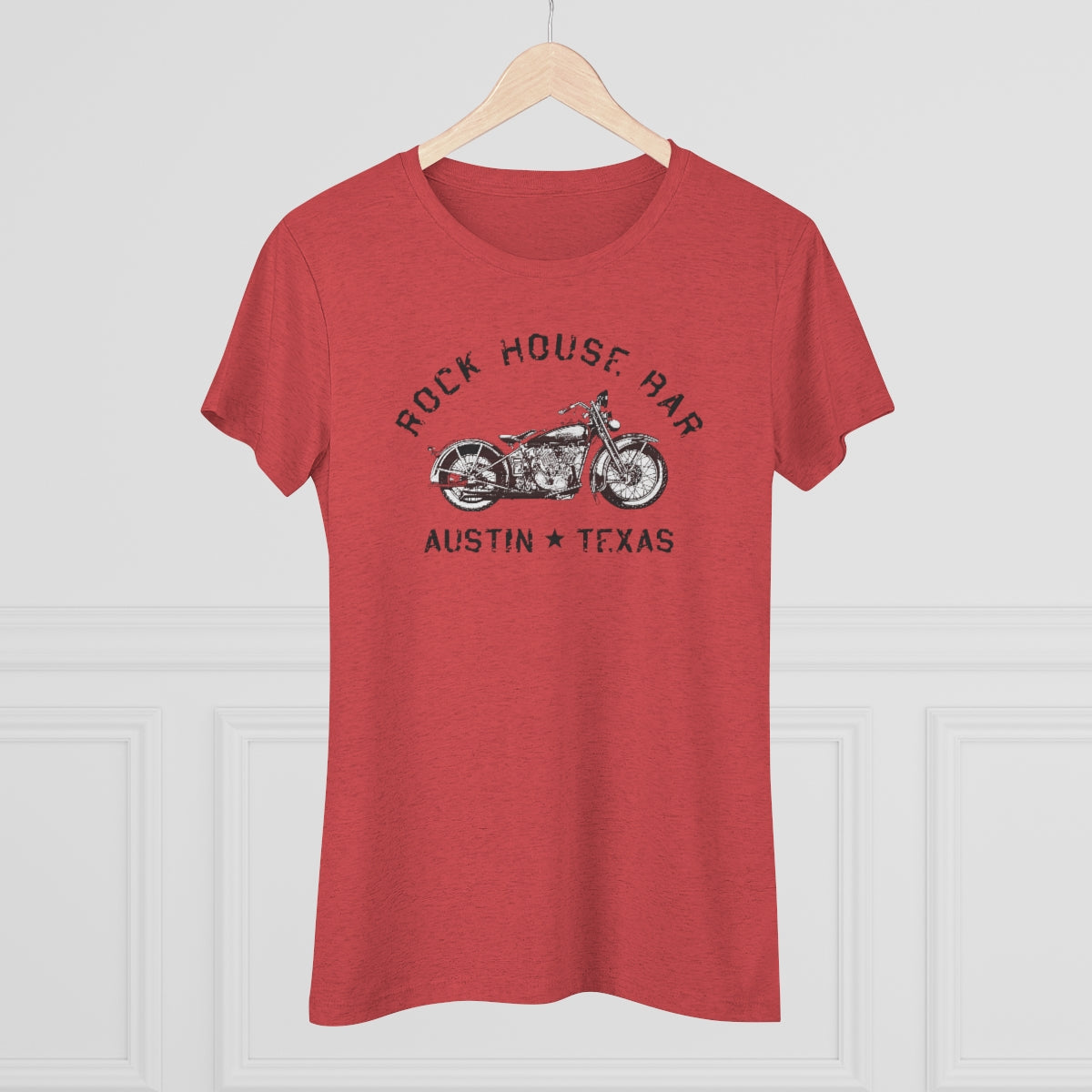 Women's Triblend Tee - Motorcycle