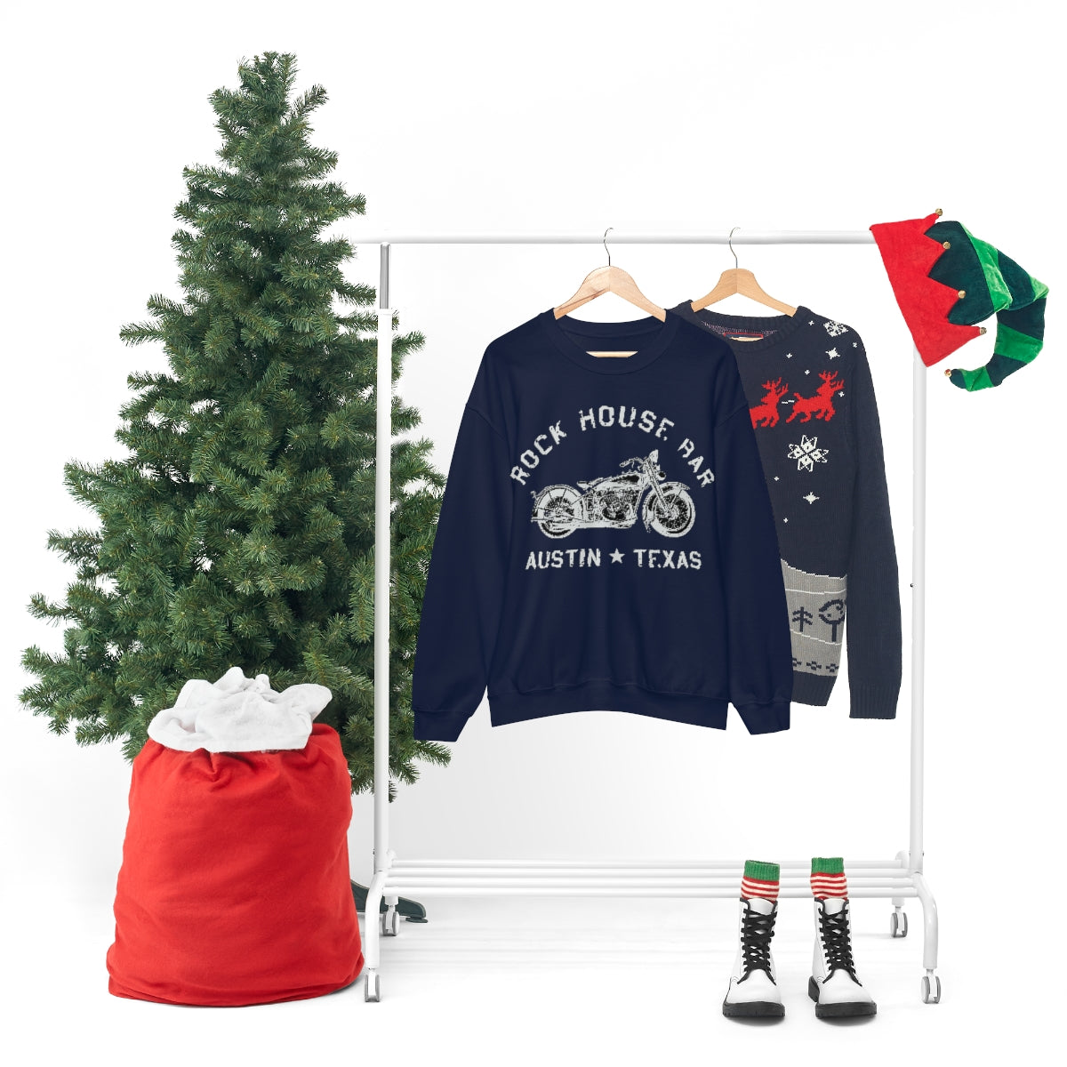 Unisex Heavy Blend™ Crewneck Sweatshirt - Motorcycle