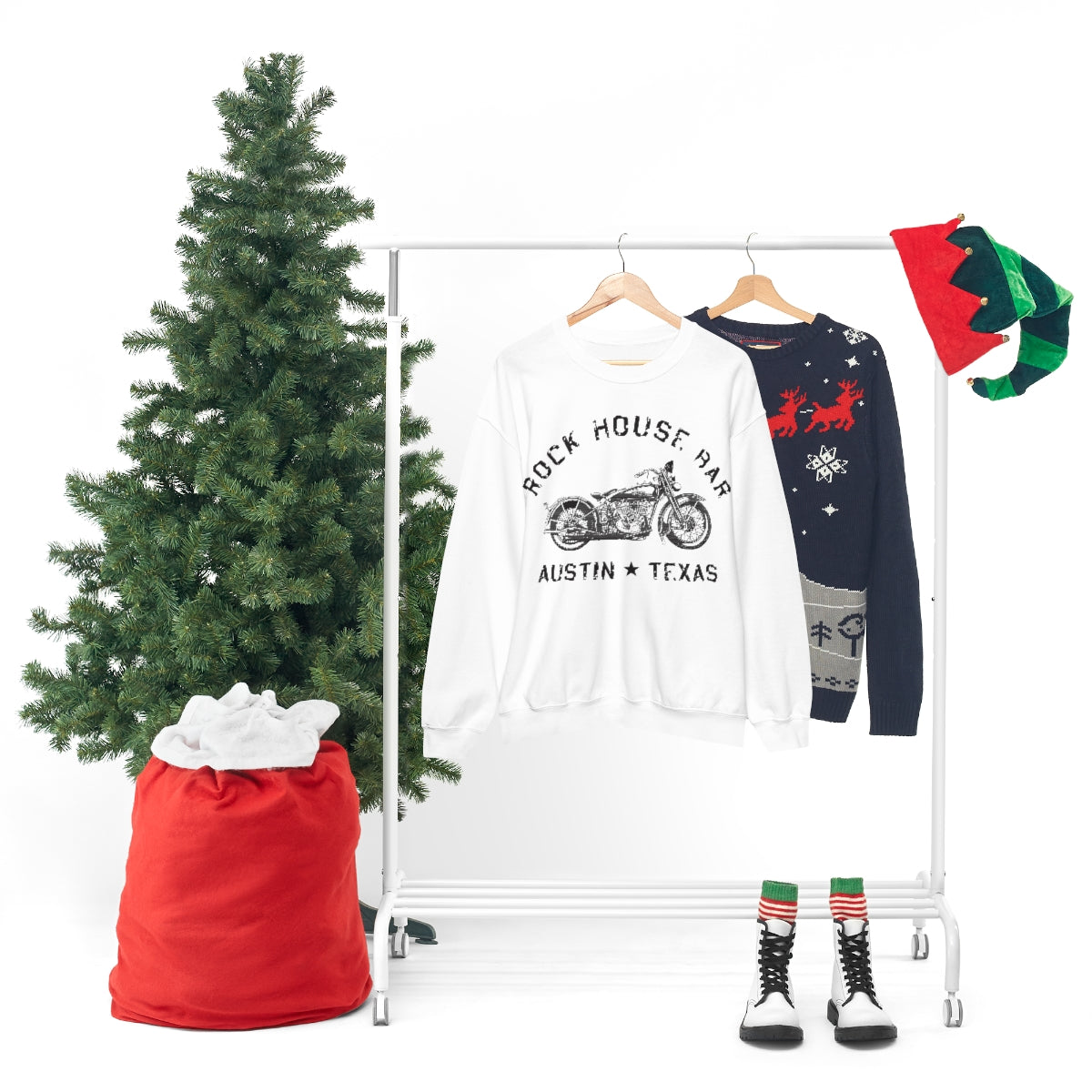 Unisex Heavy Blend™ Crewneck Sweatshirt - Motorcycle