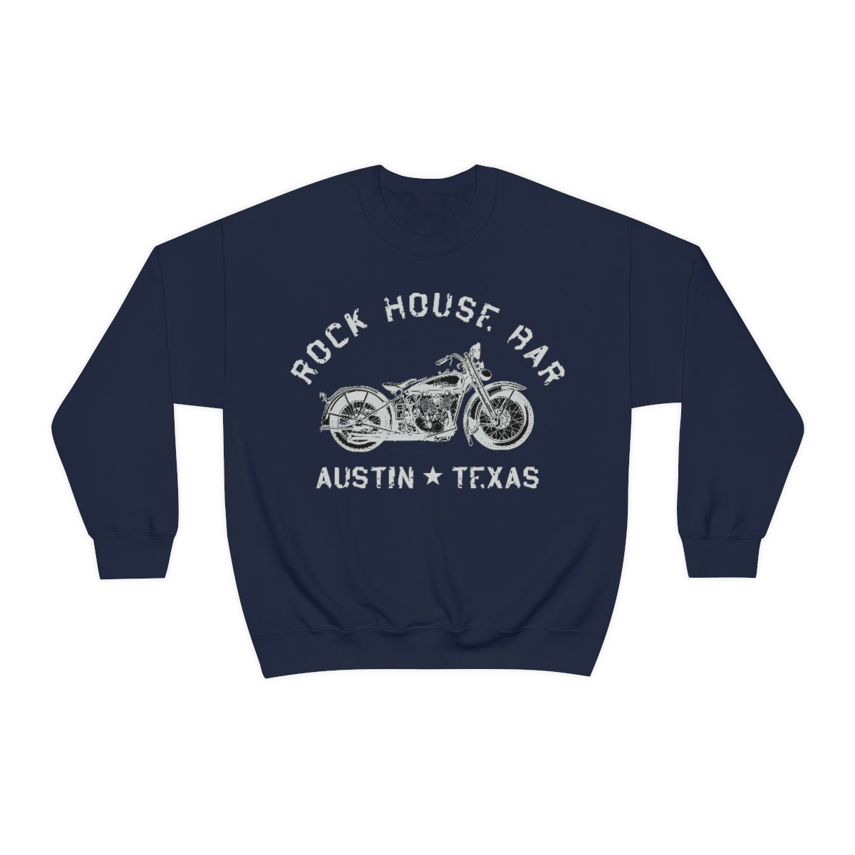 Unisex Heavy Blend™ Crewneck Sweatshirt - Motorcycle